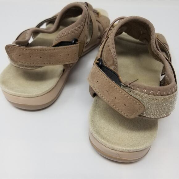 New Adjustable Sandals Lightweight  Brown Women's Size 8.5 - Picture 9 of 9